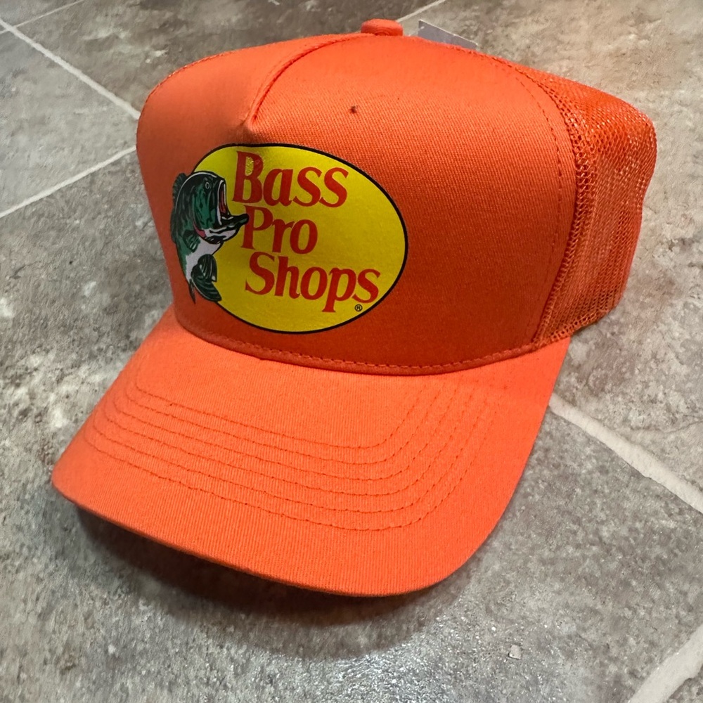 Bass Pro Shops Vibrant Orange Cap